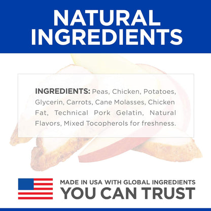 Hills Grain Free Soft-Baked Naturals Dog Treats with Chicken & Carrots