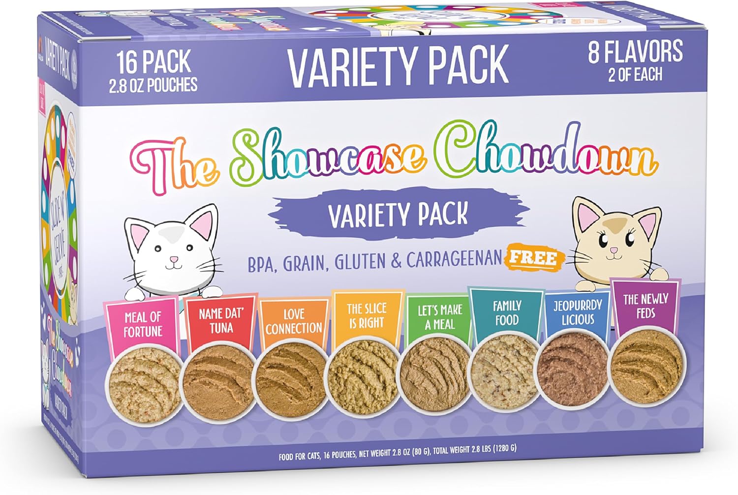 Weruva The Showcase Chowdown Slide N' Serve Paté Wet Cat Food