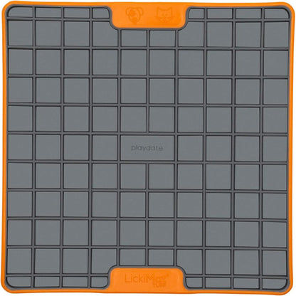 Lickimat Dog Tuff Playdate Orange