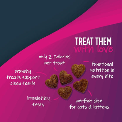 Nulo Healthy Heart Taurine Beef Recipe Grain-Free Crunchy Cat Treats - 113g - Cat Treats - Nulo - PetMax Canada