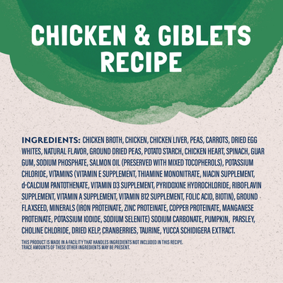 Natural Balance Platefulls Chicken & Giblets Wet Cat Food