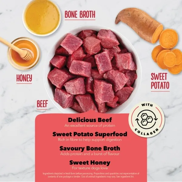 Acana Chewy Strips Hip & Joint Beef Dog Treats