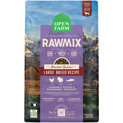 Open Farm Dog Rawmix Ancient Grains Large Breed
