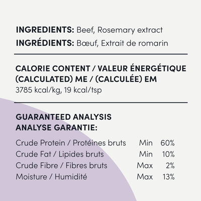 Crumps Naturals Beef Liver Sprinkles - 120g - Dog Treats - Crump's Naturals - PetMax Canada