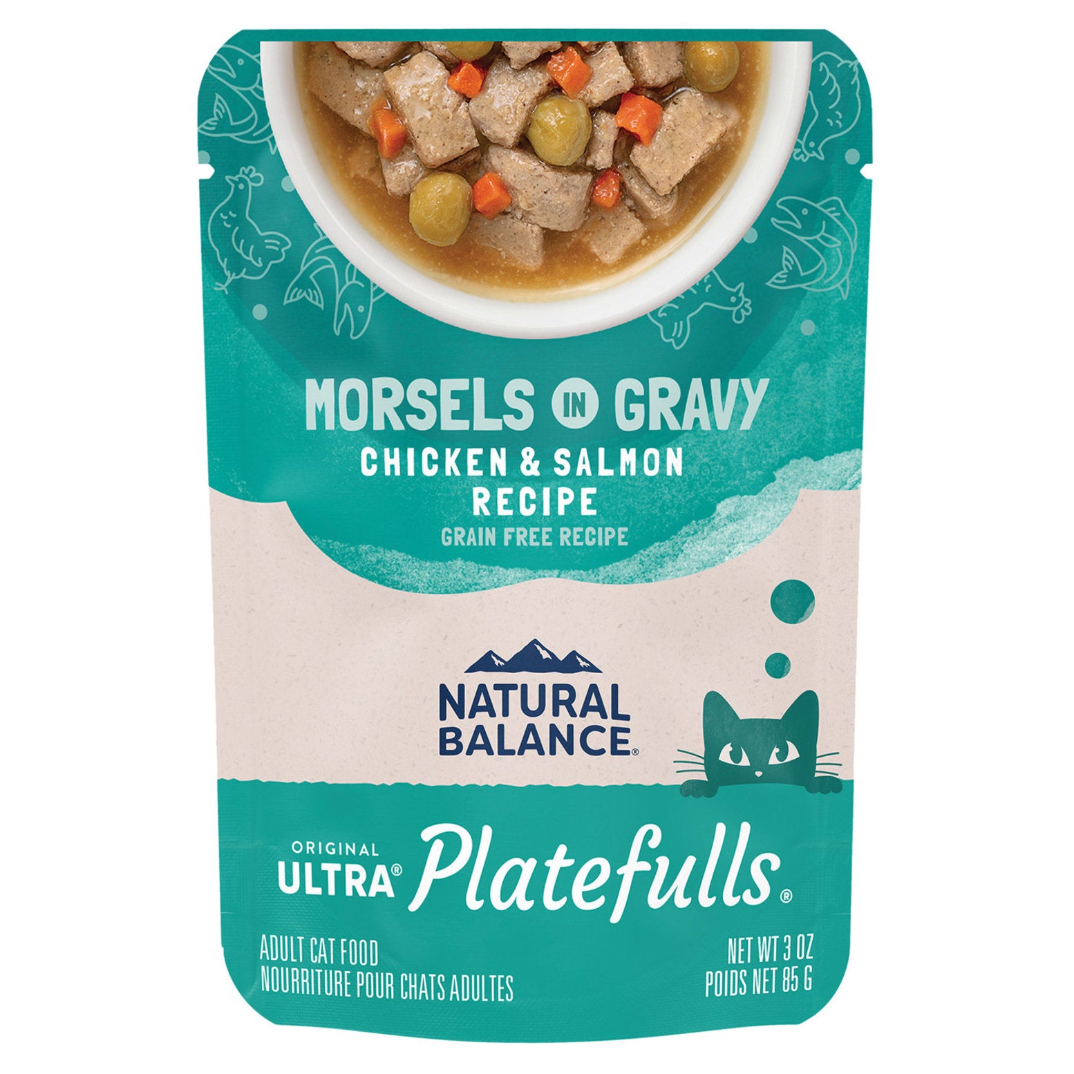 Natural Balance Platefulls Chicken & Salmon Wet Cat Food
