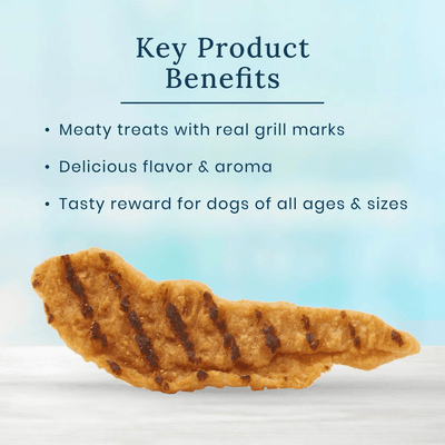 Blue True Chews Dog Treats Chicken Bacon - 340g - Dog Treats - Blue Buffalo - PetMax Canada