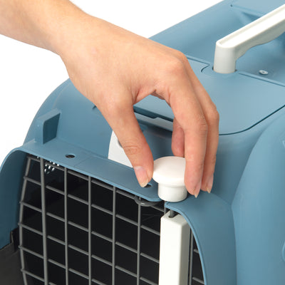 Catit Cat Carrier Medium Blue & Grey