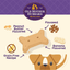 Old Mother Hubbard Classic P-Nuttier 'N Nanners Grain Free Mini Oven-Baked Biscuits Dog Treats - 453g - Dog Treats - Old Mother Hubbard - PetMax Canada