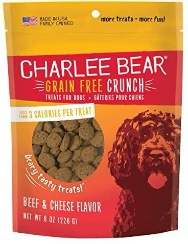 Charlee Bear Dog Treats Grain Free Beef & Cheese