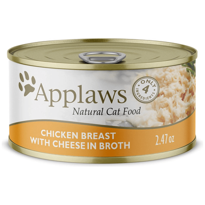 Applaws Chicken Breast with Cheese Canned Cat Food - 70g - Canned Cat Food - Applaws - PetMax Canada