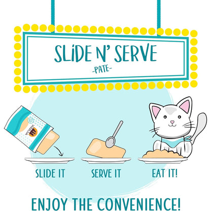 Weruva The Showcase Chowdown Slide N' Serve Paté Wet Cat Food