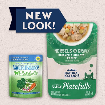 Natural Balance Platefulls Chicken & Giblets Wet Cat Food