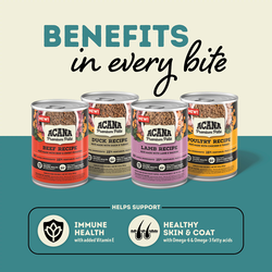 Acana Premium Pate Duck Wet Dog Food Recipe