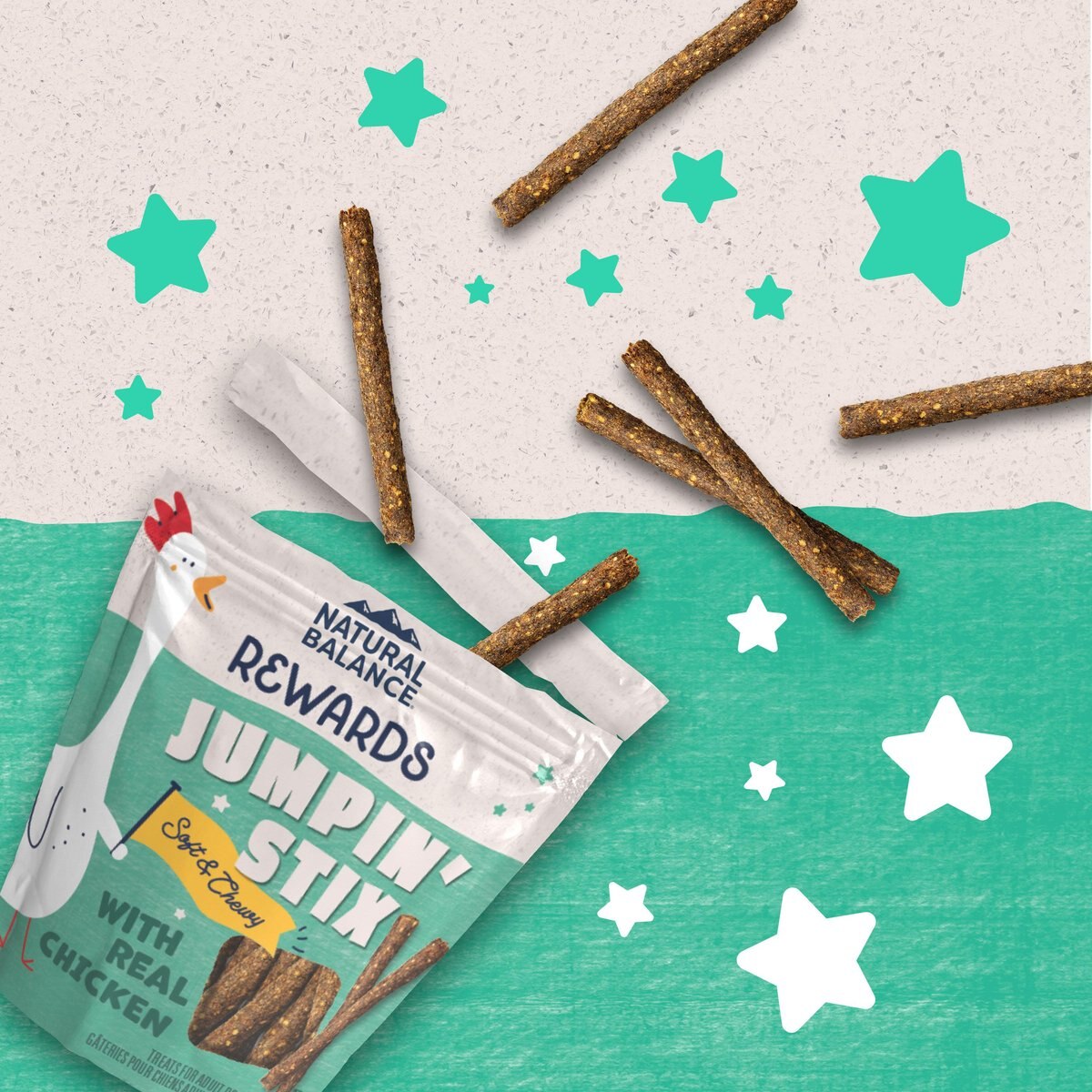 Natural Balance Rewards Jumpin' Stix with Real Chicken Dog Treats  Dog Treats  | PetMax Canada