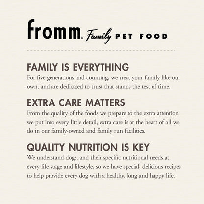Fromm Gold Reduced Activity & Senior Dog Food