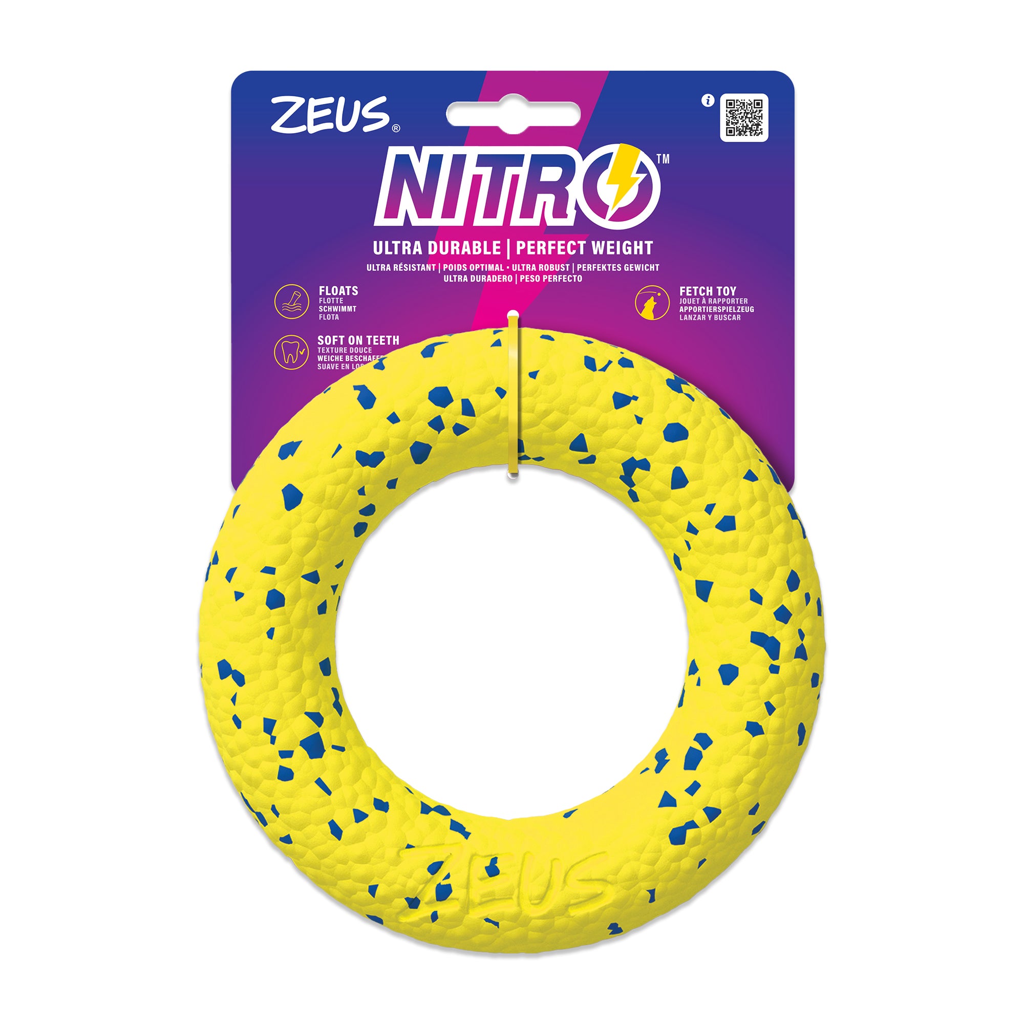 Zeus Nitro Ring Dog Toy