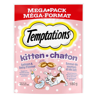 Temptations Kitten Cat Treats Salmon & Dairy Flavour