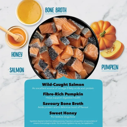 Acana Chewy Strips Skin & Coat Salmon Dog Treats