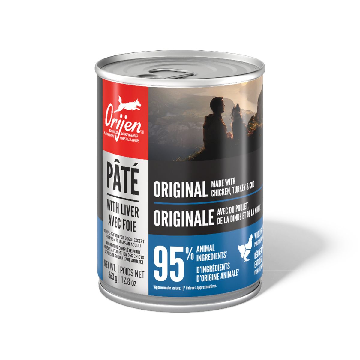 Orijen Pate Wet Dog Original with Liver
