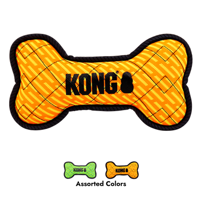 Kong Armour Bone Dog Toy Assorted Colours