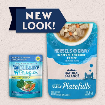 Natural Balance Platefulls Mackerel & Sardine Wet Cat Food