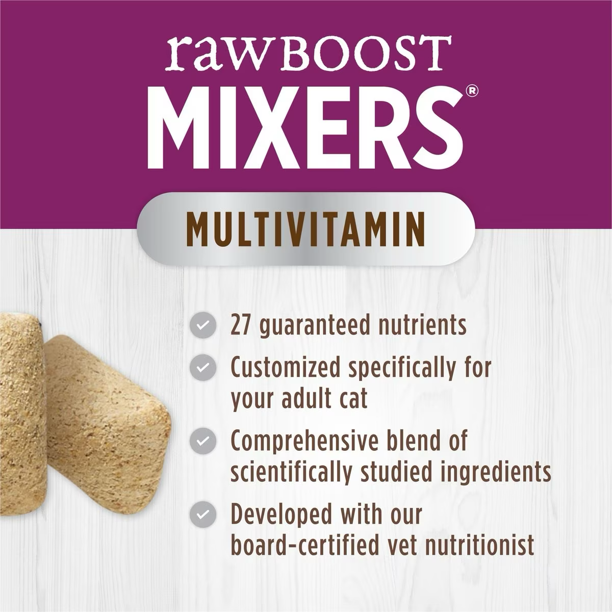 Instinct Boost Mixers Multivitamin Grain-Free Freeze-Dried Raw Adult Cat Food Topper  Cat Food  | PetMax Canada