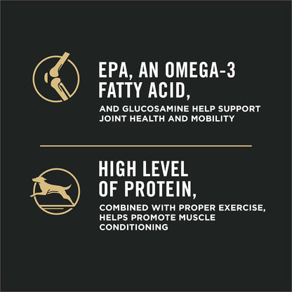 Purina Pro Plan Santé des articulations Nourriture pour chiens de grande race Mélange râpé Formule poulet et riz 