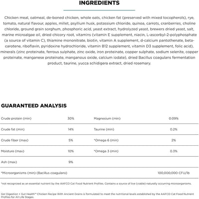 Go! Digestion + Gut Health Chicken Recipe with Ancient Grains for cats