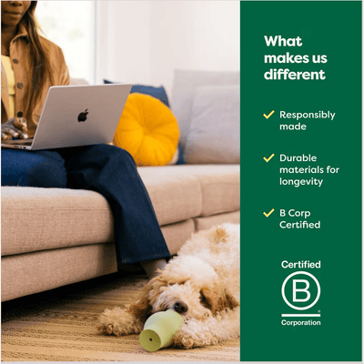 Earth Rated Treat Dispenser Dog Toy - Small - Dog Toys - Earth Rated - PetMax Canada