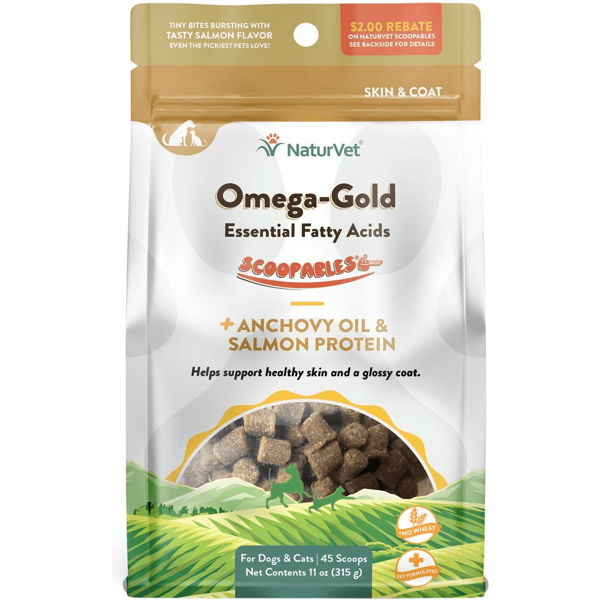 Naturvet Dog & Cat Scoopables Omega Gold - Default Title - Health Care - Naturvet - PetMax Canada