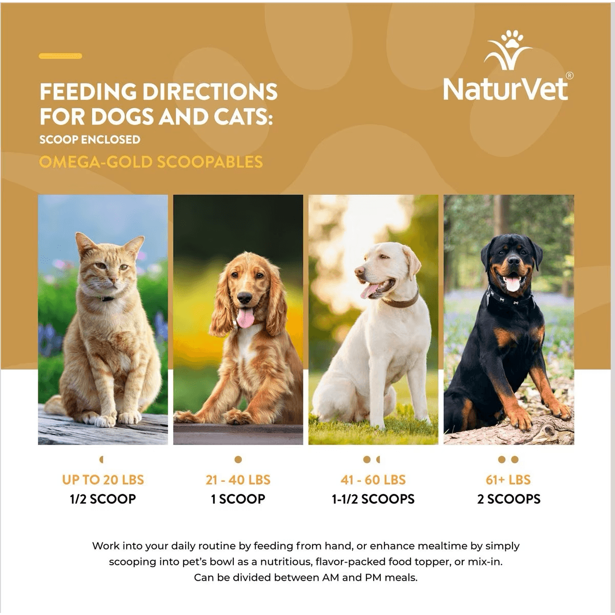 Naturvet Dog & Cat Scoopables Omega Gold - Default Title - Health Care - Naturvet - PetMax Canada
