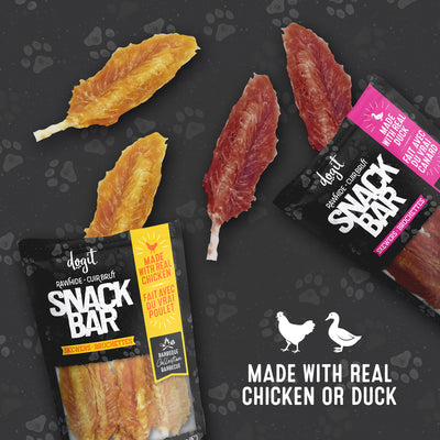 Dogit Snack Bar Dog Treats Chicken & Beefhide Skewers