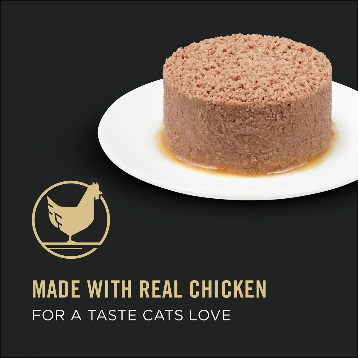 Purina Pro Plan Hairball Control Chicken Entrée Pate Wet Cat Food  Canned Cat Food  | PetMax Canada