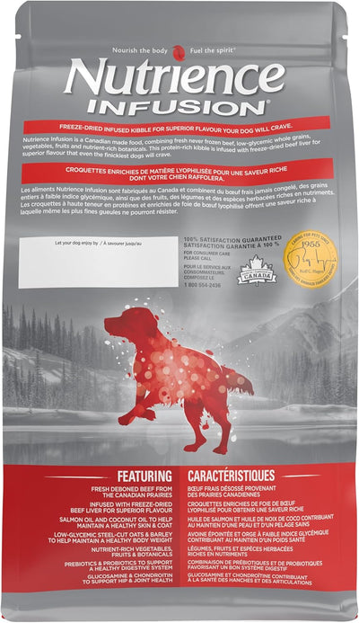 Nutrience Infusion Healthy Adult Beef Dry Dog Food