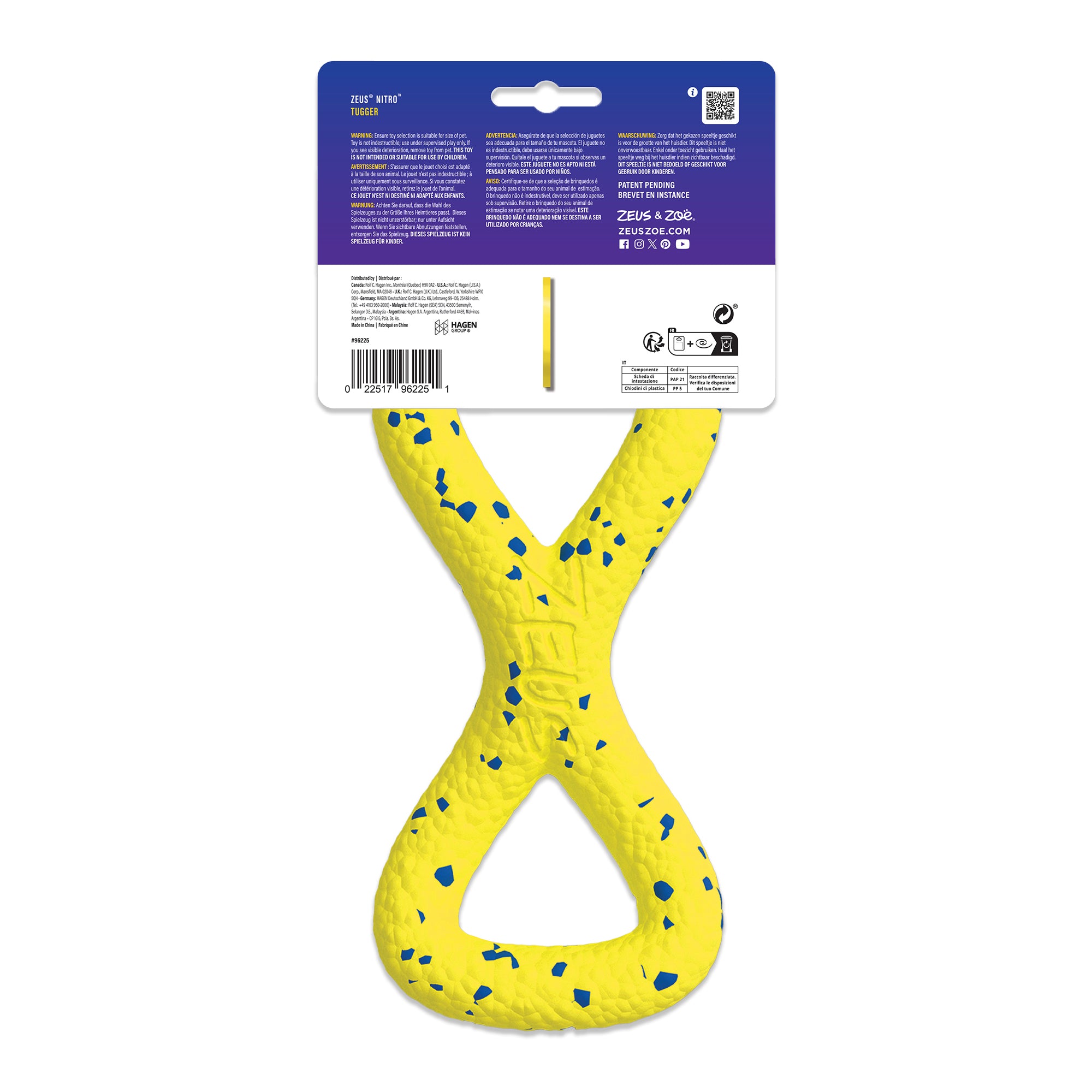 Zeus Nitro Tugger Dog Toy