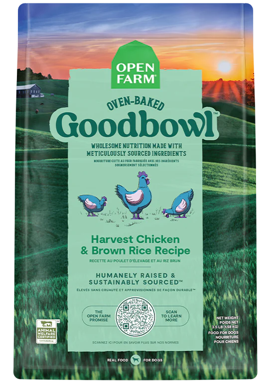 Open Farm GoodBowl Harvest Chicken & Brown Rice Recipe for Dogs  Dog Food  | PetMax Canada