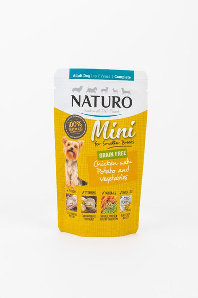 Naturo Canine Adult Mini Dog Grain Free Chicken with Potato & Vegetables  Canned Dog Food  | PetMax Canada