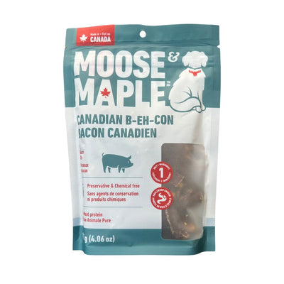 Moose & Maple Canadian B-eh-con Dog Treats - Dog Treats - Moose & Maple - PetMax Canada