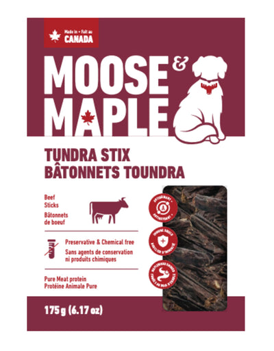 Moose & Maple Tundra Stix Beef Dog Treats - Dog Treats - Moose & Maple - PetMax Canada