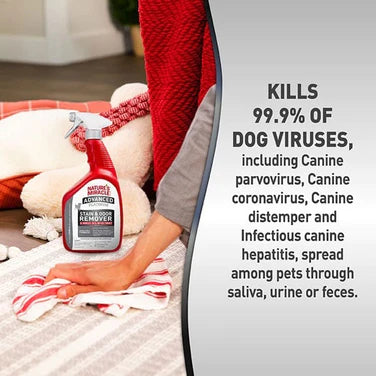 Nature's Miracle Platinum Virus Disinfectant Stain & Odor Remover for Dogs  Stain & Odor  | PetMax Canada