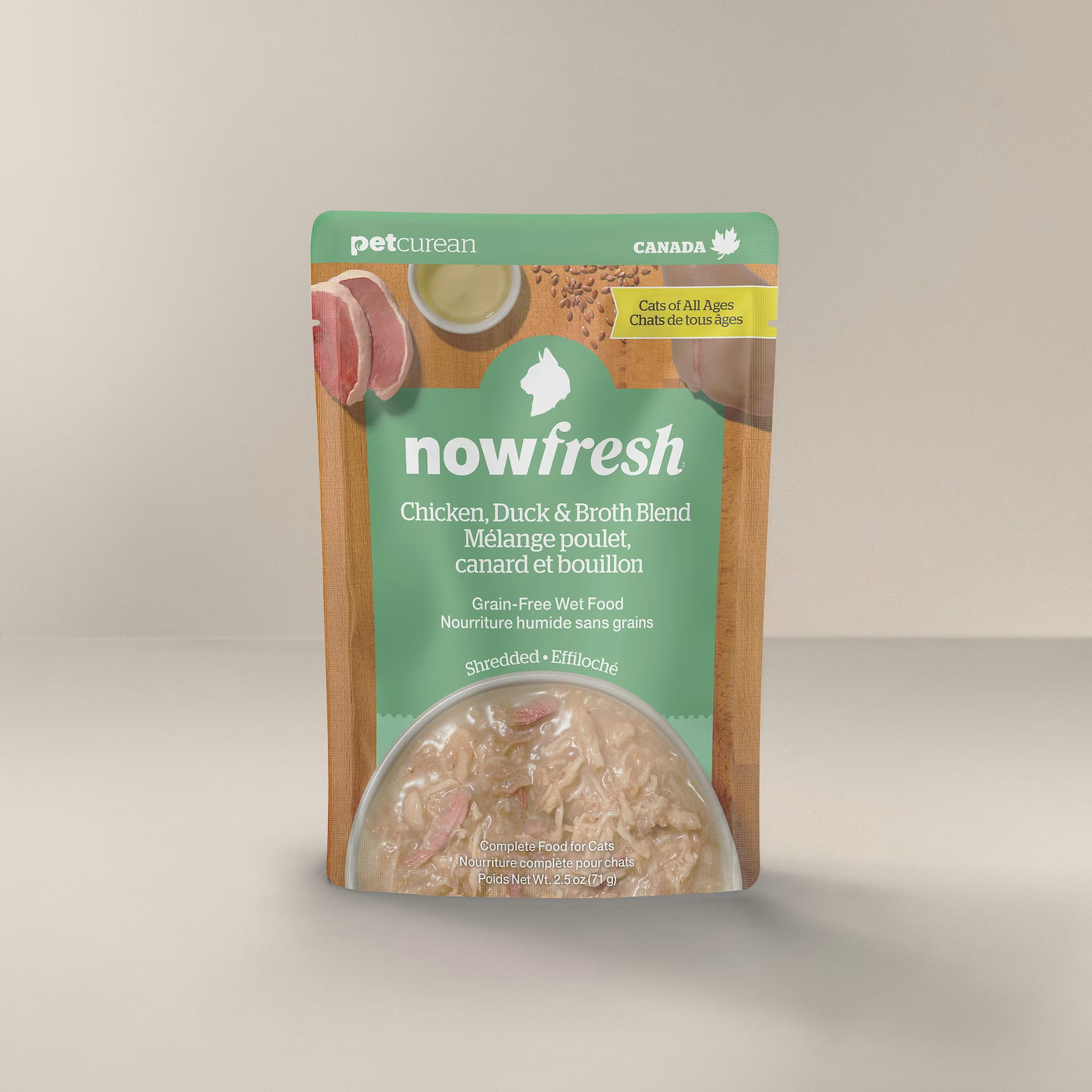 Now Fresh Chicken, Duck & Broth Grain-Free Wet Cat Food