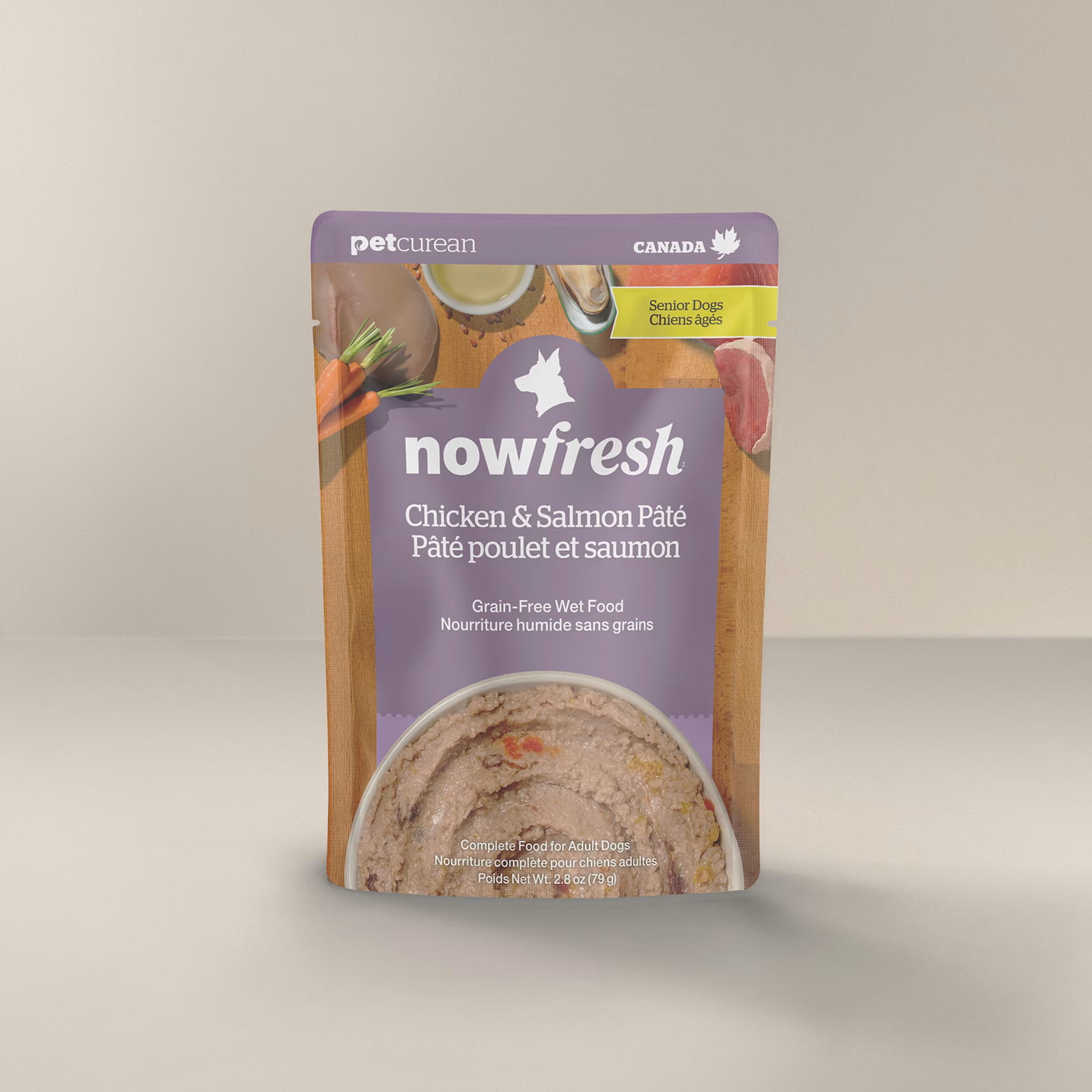 Now Fresh Senior Chicken & Salmon Pâté Grain-Free Wet Dog Food