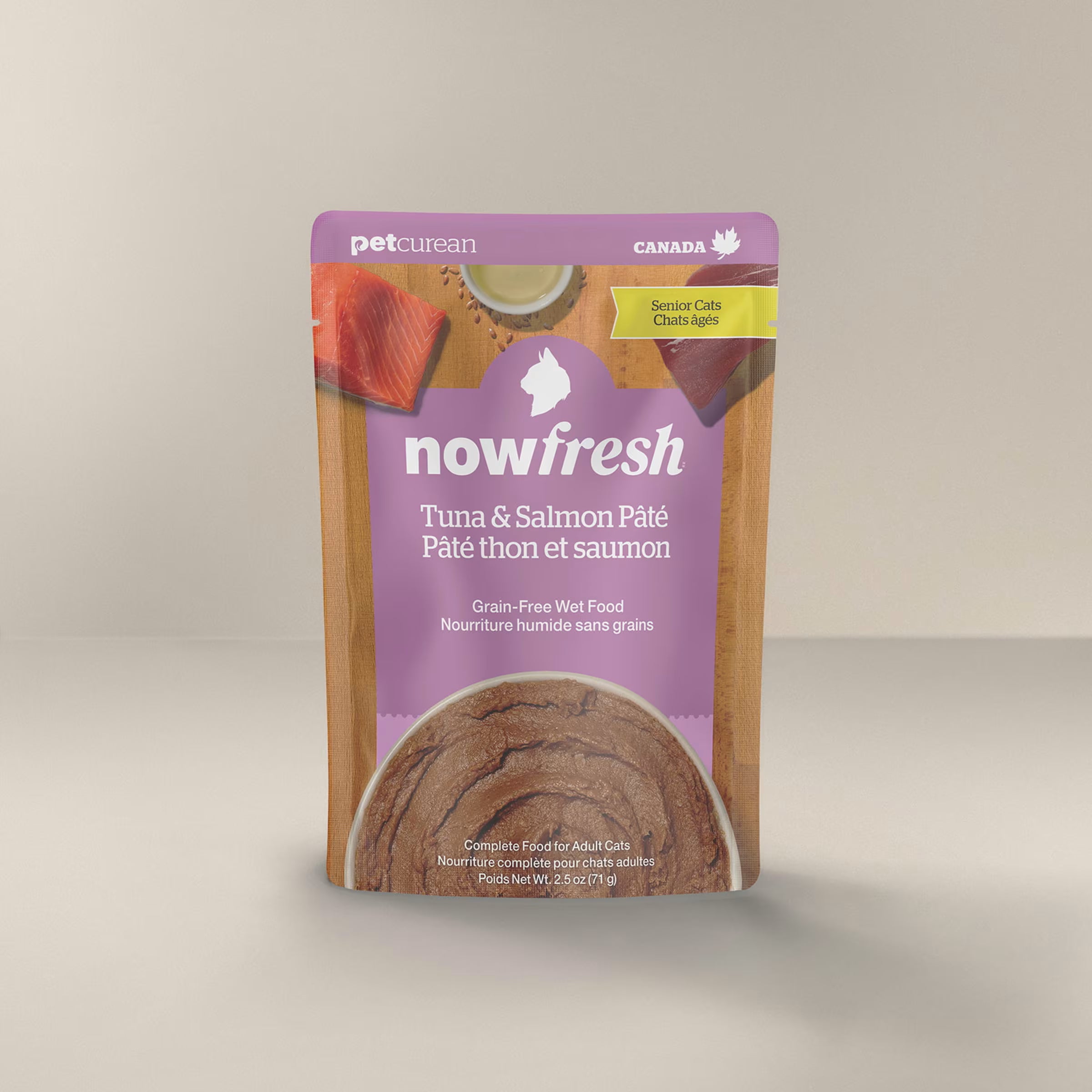 Now Fresh Senior Tuna & Salmon Pâté Grain-Free Wet Cat Food