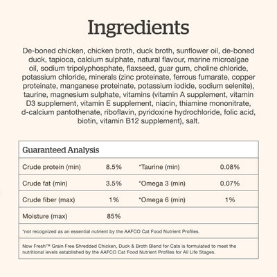 Now Fresh Chicken, Duck & Broth Grain-Free Wet Cat Food