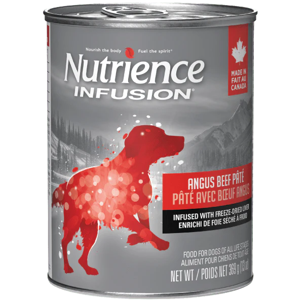Nourriture pour chiens Nutrience Adult Pâté avec bœuf Angus canadien en conserve