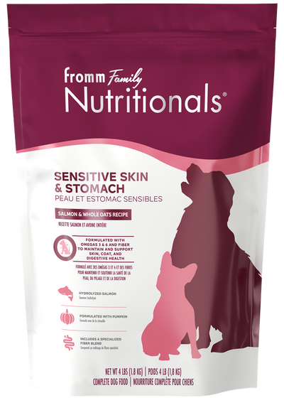 Fromm Nutritionals Sensitive Skin & Stomach Salmon & Whole Oats Dry Dog Food - Dog Food - Fromm - PetMax Canada