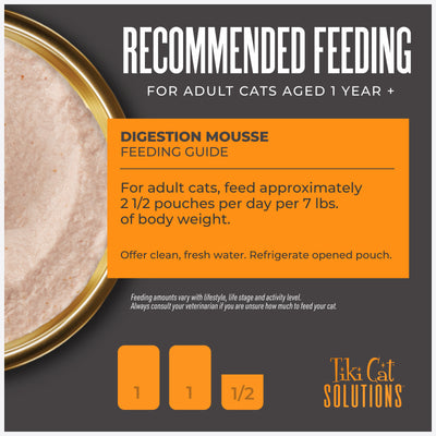 Tiki Cat Special Mousse Digestion Chicken & Egg Recipe in Broth Wet Cat Food - Product Highlights 4 - Tiki Cat - PetMax Canada