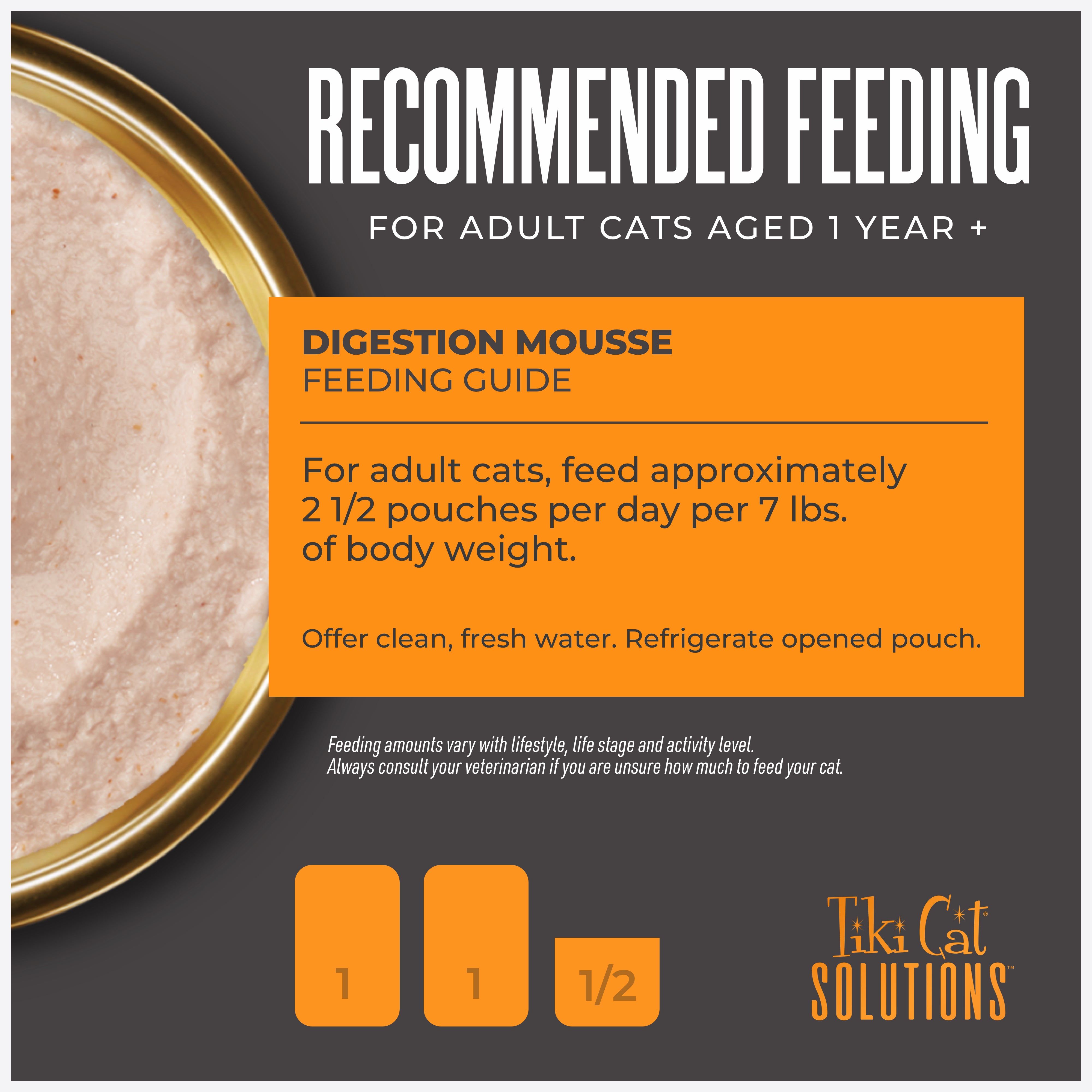 Tiki Cat Special Mousse Digestion Chicken & Egg Recipe in Broth Wet Cat Food - Product Highlights 4 - Tiki Cat - PetMax Canada
