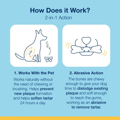 Plaque Off System Dental Bacon Bones