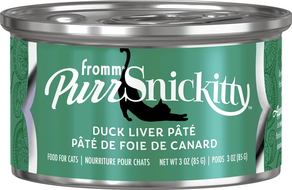 Fromm Purr-Snickitty Duck Liver Pate Wet Cat Food